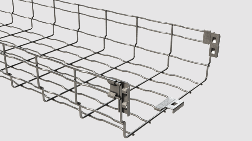 Basor wire mesh tray